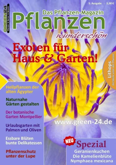 Pflanzen wunderschön - Ausgabe 5