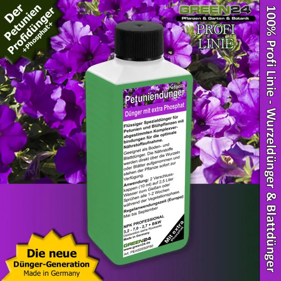 Petunien-Dünger mit extra Phosphat 250ml