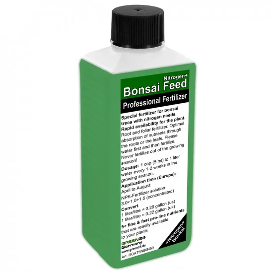 Bonsai-Dünger Stickstoff+ Dünger 250ml