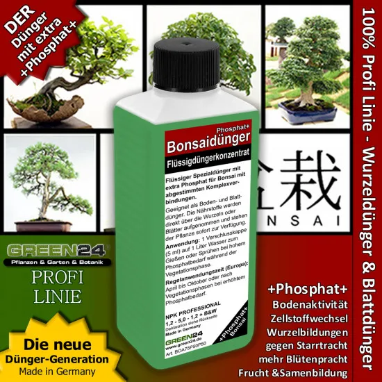 Bonsai-Dünger Phosphat+ Dünger 250ml