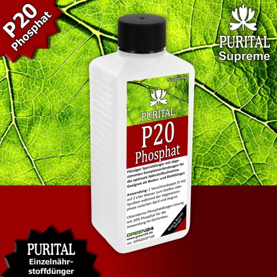 Purital P20 Phosphat-Dünger flüssig 250ml