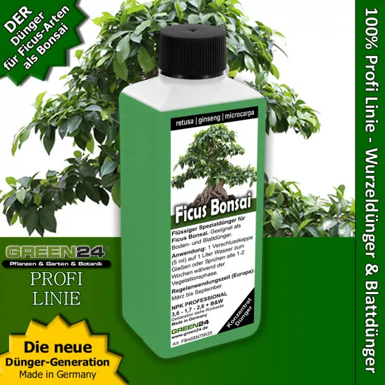 Ficus ginseng Bonsai Dünger 250ml