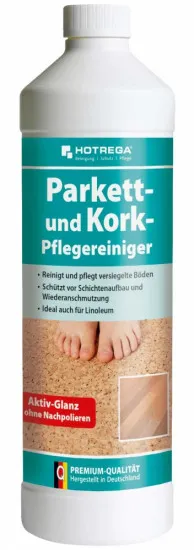 Parkett- und Kork-Pflegereiniger 1 Ltr.