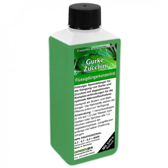 Gurke + Zucchini Flüssigdünger Premium 250ml