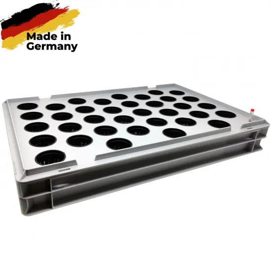 Aqua 36-B Pro Hydroponic Anzucht-System XL 40 x 60 cm, für Nutzpflanzen, Gemüse, Kräuter, Salate, Zierpflanzen in Tiefwasserkultur (DWC)