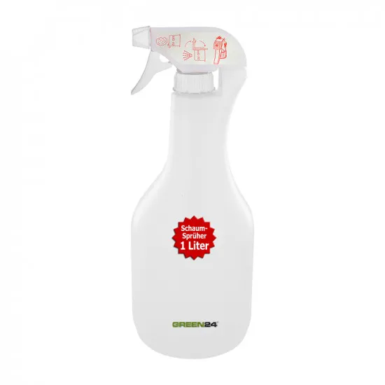 Schaum-Sprüher 1 Ltr. für Sprühschaum Oder Feinen Sprühnebel - Für Haus & Garten Handsprüher Pumpsprüher Zerstäuber