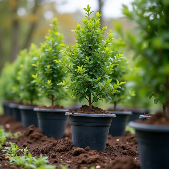 Baum- und Strauch-Substrat 10 L - Spezial-Erde zum Umtopfen, Umpflanzen, Einpflanzen und Auspflanzen