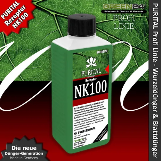 Purital Rezeptur NK100 NK 10,0+10,0 phosphatfreier Flüssig-Dünger mit Spurennährstoffen