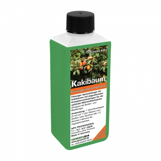 Kakibaum-Dünger - Diospyros kaki Flüssigdünger für reichhaltige Früchte 250 ml